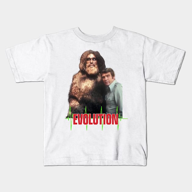 Evolution Kids T-Shirt by Gen-X Memories